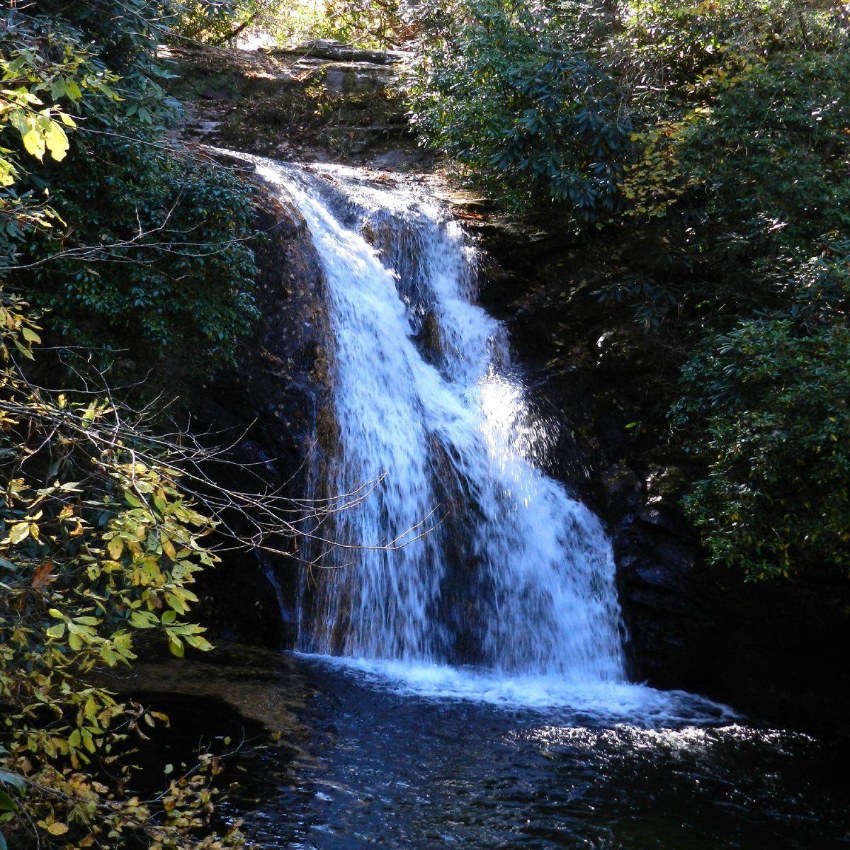 High Shoals Falls Trail Hiawassee лучшие советы перед посещением