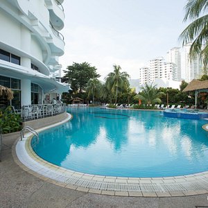 The Pool at the Flamingo Hotel by the Beach, Penang