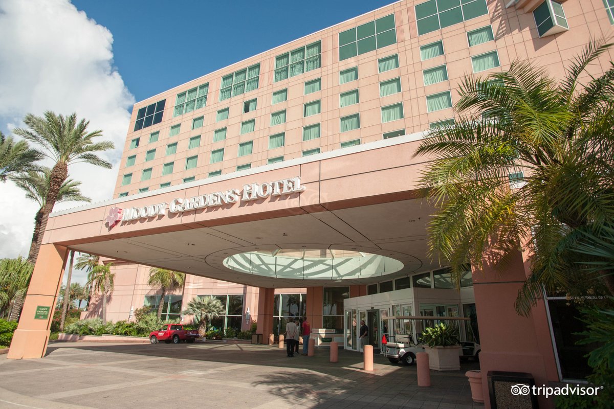 Moody Gardens Hotel, Spa and Convention Center Parking: Pictures ...