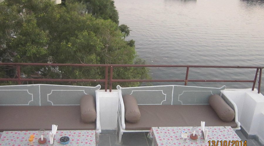 Terrace at evening