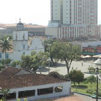 Vista da praça desde o Convento Nossa Senhora da Conceição