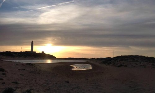 Espectacular entardecer...