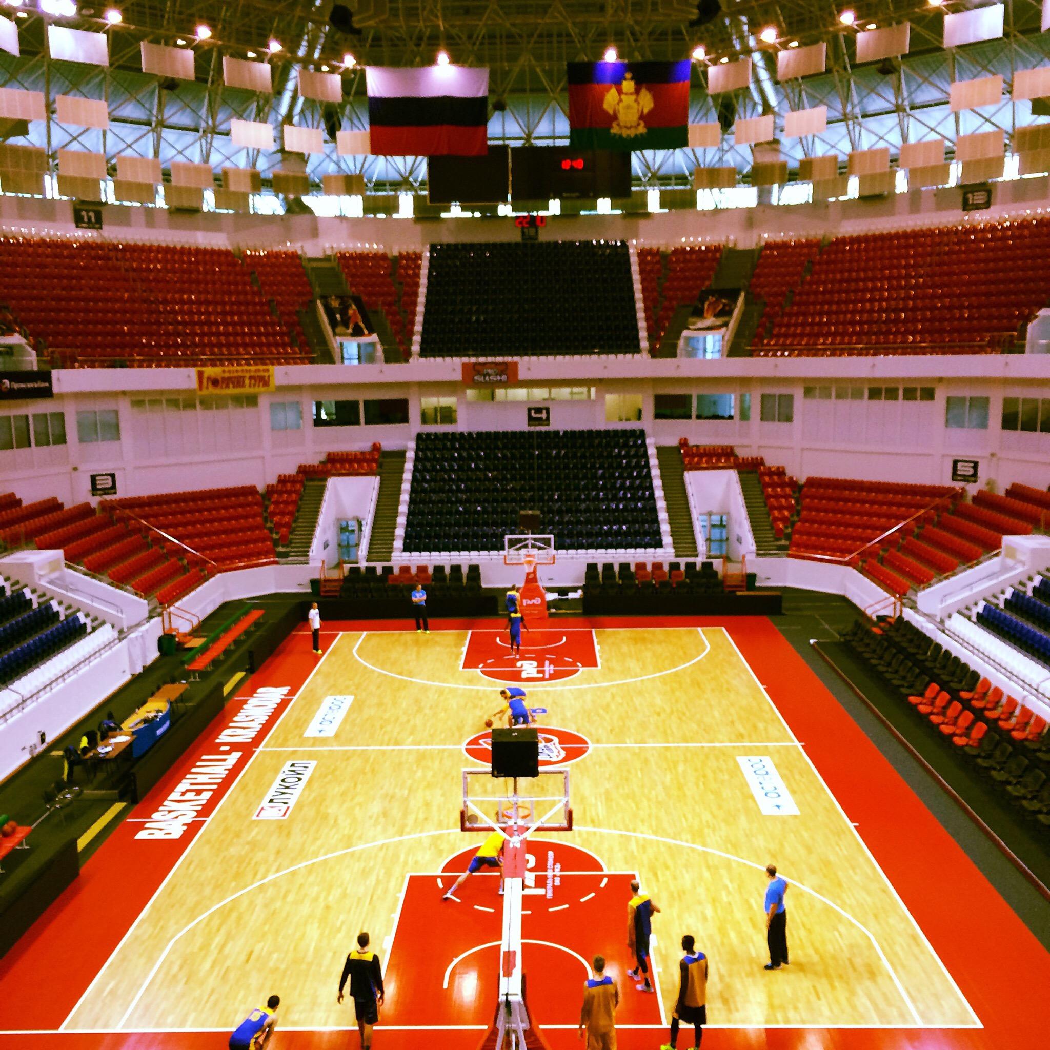 Panorama: Basket-hall sport centre, sports center, City of Kazan, Spartakovskaya