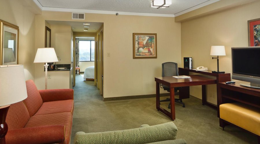 King Suite Living Area