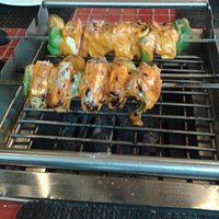 The live barbeque