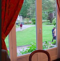 Great setting of the Chateau