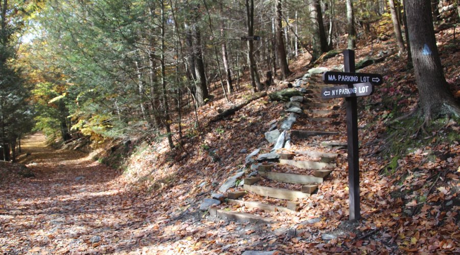 Taconic State Park - Trail Split to Bash Bish Falls