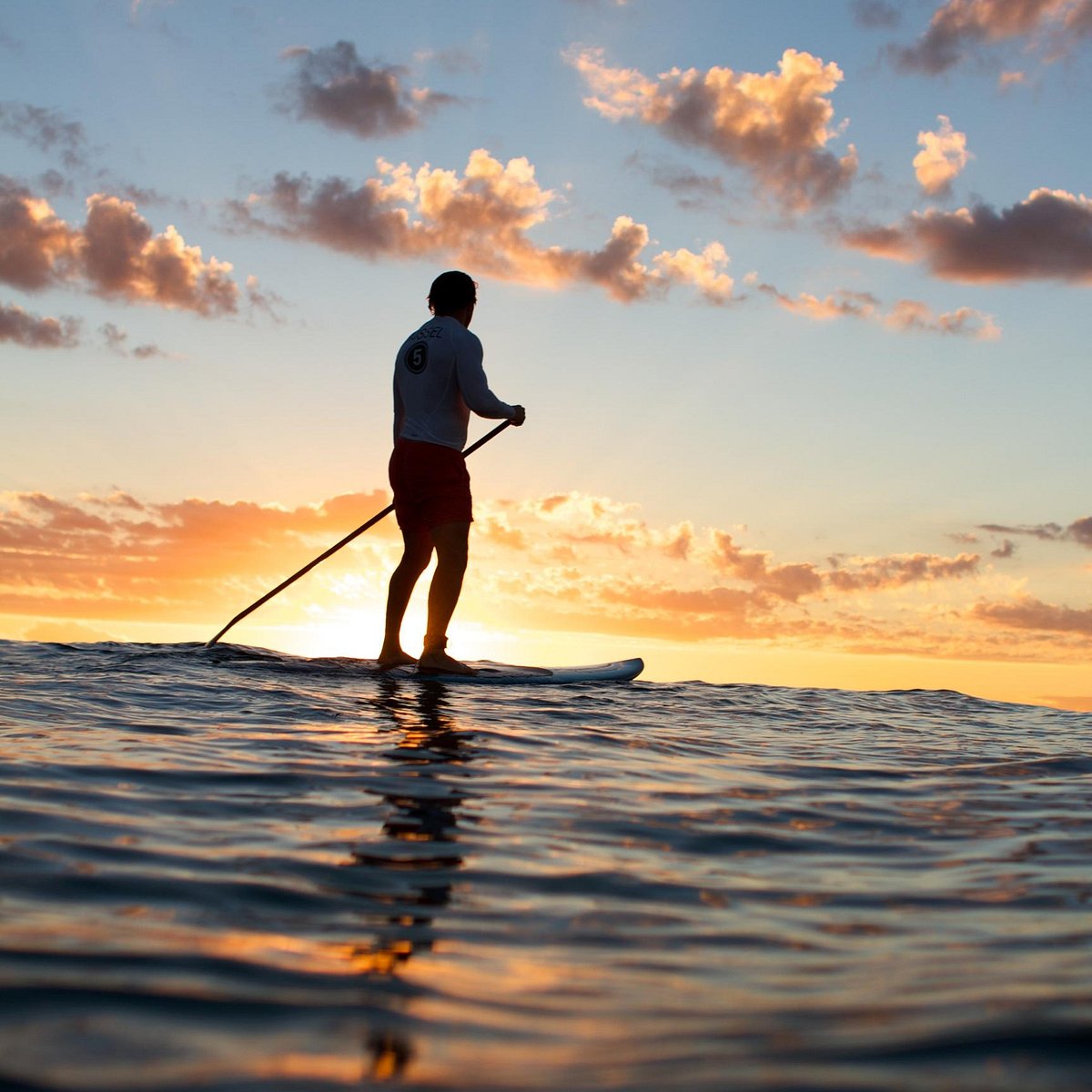 Р¤РѕС‚Рѕ Stand up Paddleboarding at Night HD