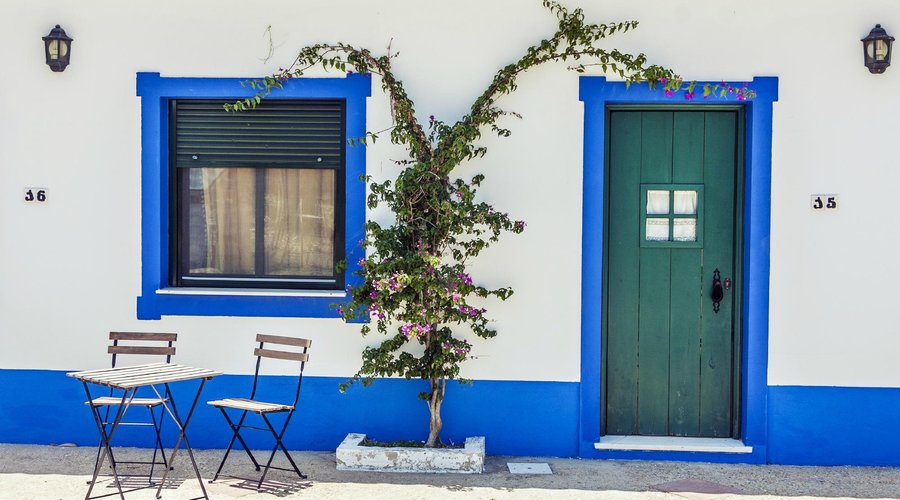 Exterior de las habitaciones pequeñas