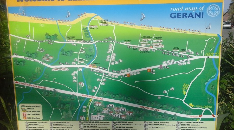 How to find us, we are no. 20 on the map