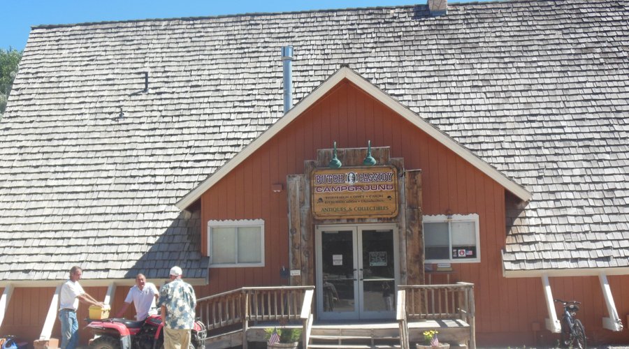 Butch Cassidy lodge in Salina
