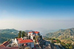 Royal Orchid Fort Resort in Mussoorie, image may contain: Resort, Hotel, Building, Architecture