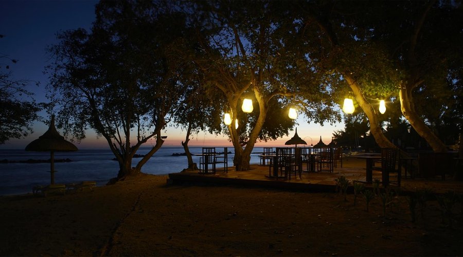 PinkPepperCorn Restaurant at night