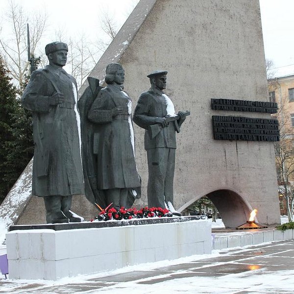 Архангельск вечный огонь рисунок