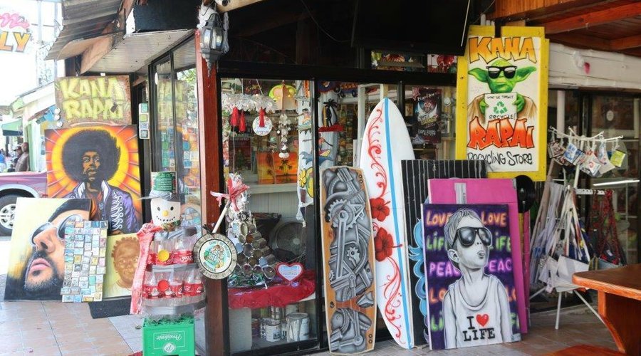 Outside of the shop