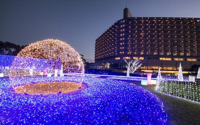 1年中楽しめる30万球のイルミネーション