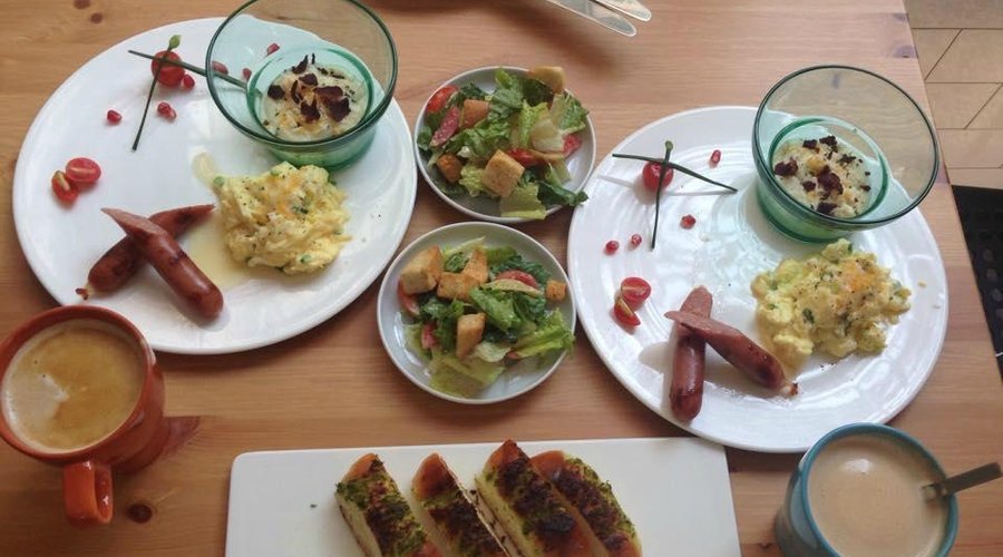 With U Double Room 's Breakfast