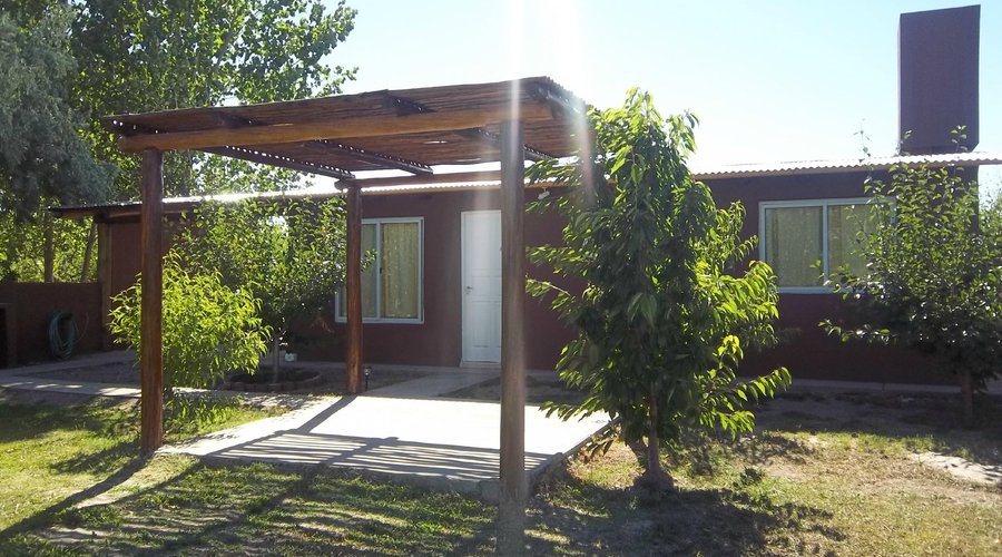 Frente cabañas 4 pax