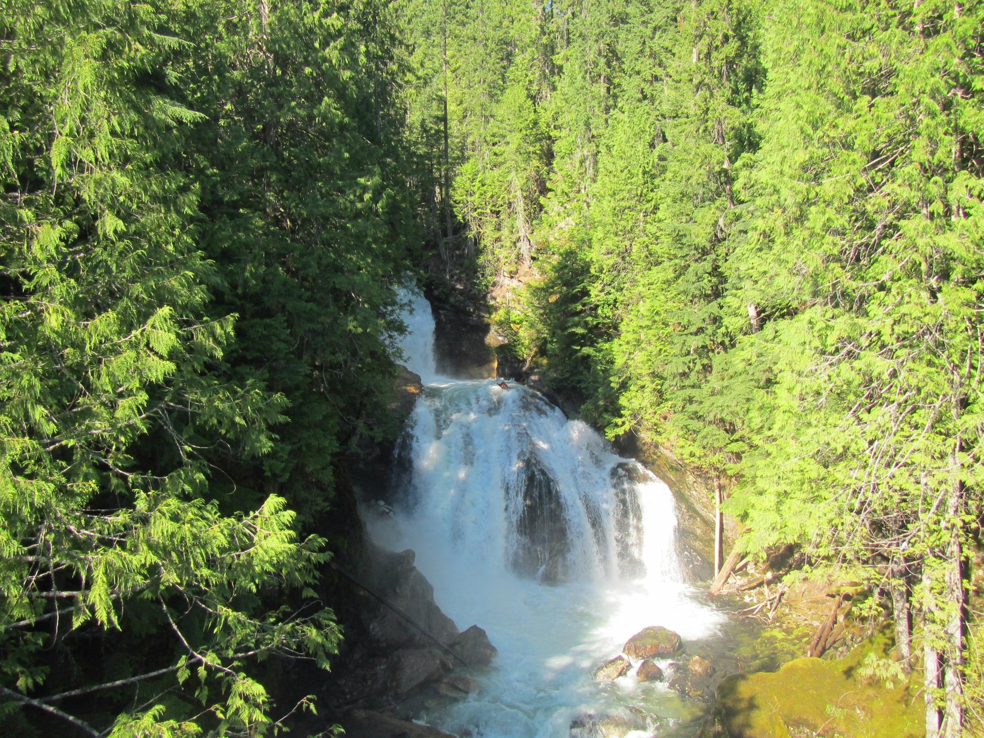 crazy creek waterfalls