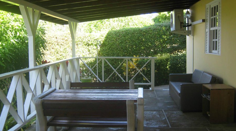 Exterior de la habitación.
