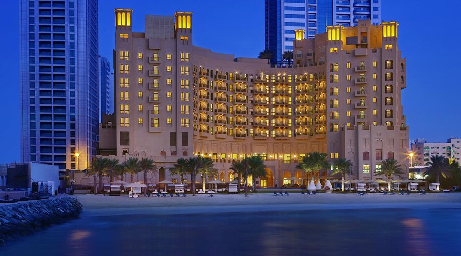 The Ajman Palace Aerial View