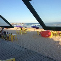 vista da praia mole!