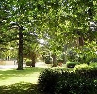 les jardins en été