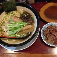 鹿ラーメン別盛りの鹿肉