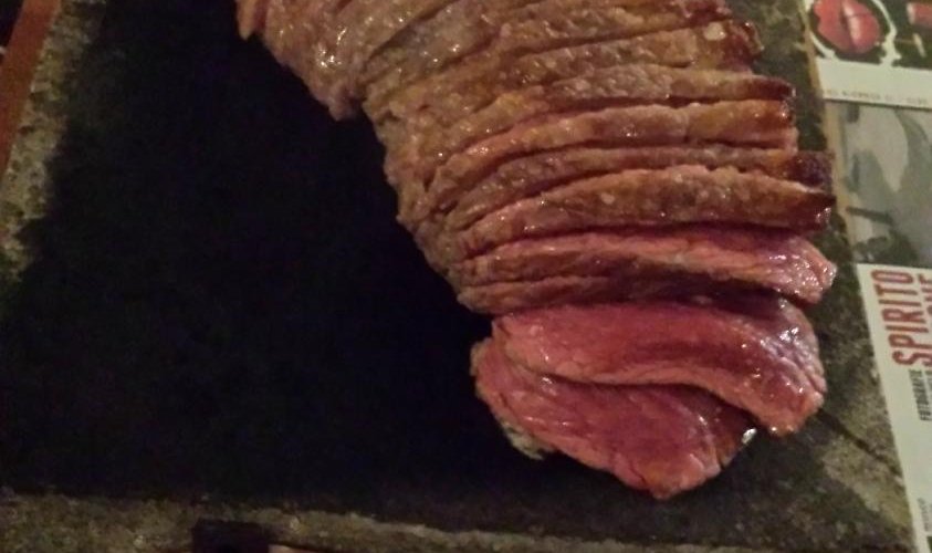 Picanha sulla pietra