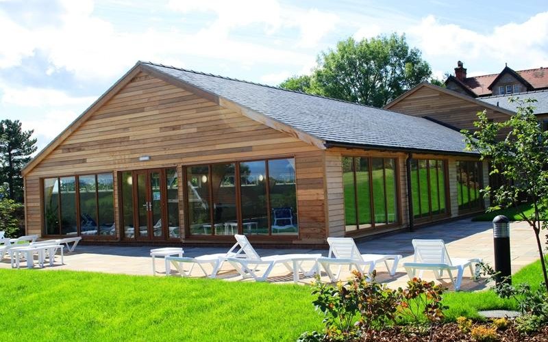 Berthlwyd Holiday Park Sun Terrace