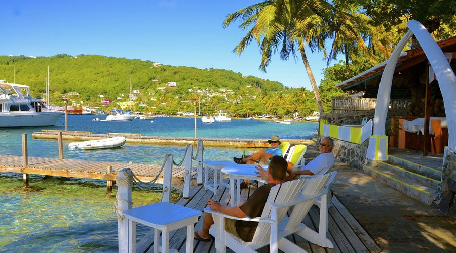 Relaxing waterfront view