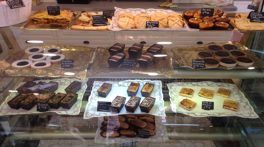Vitrina de pastelería