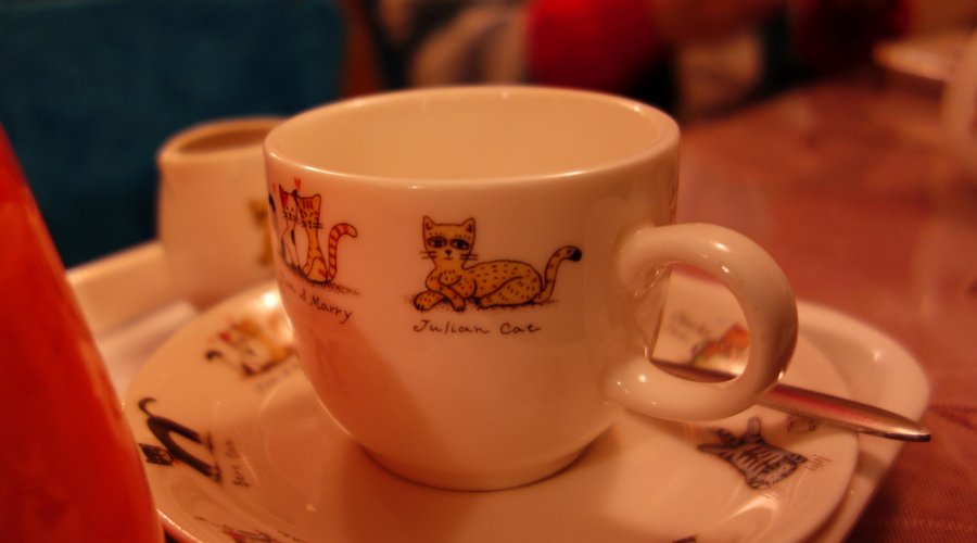 Even the cups are cute