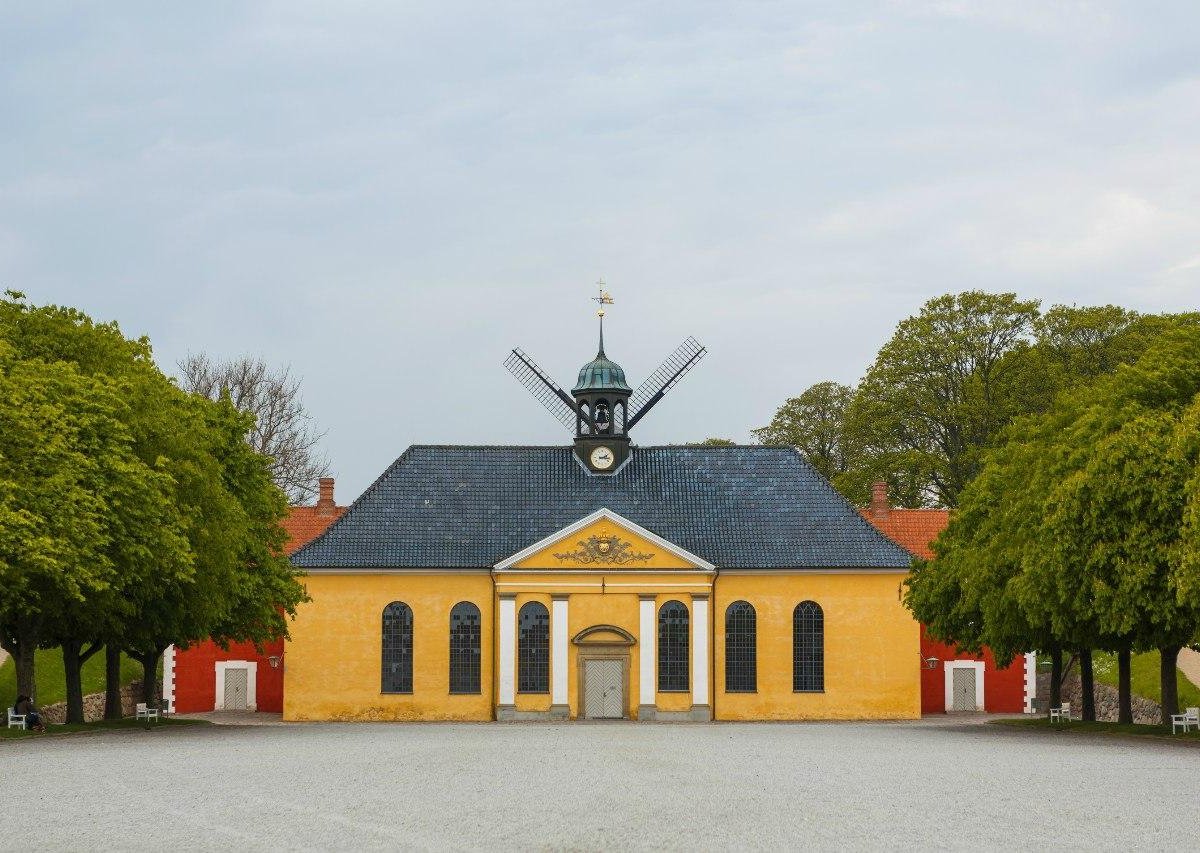 Moinho De Vento Em Kastellet Copenhagen Imagem de Stock - Imagem