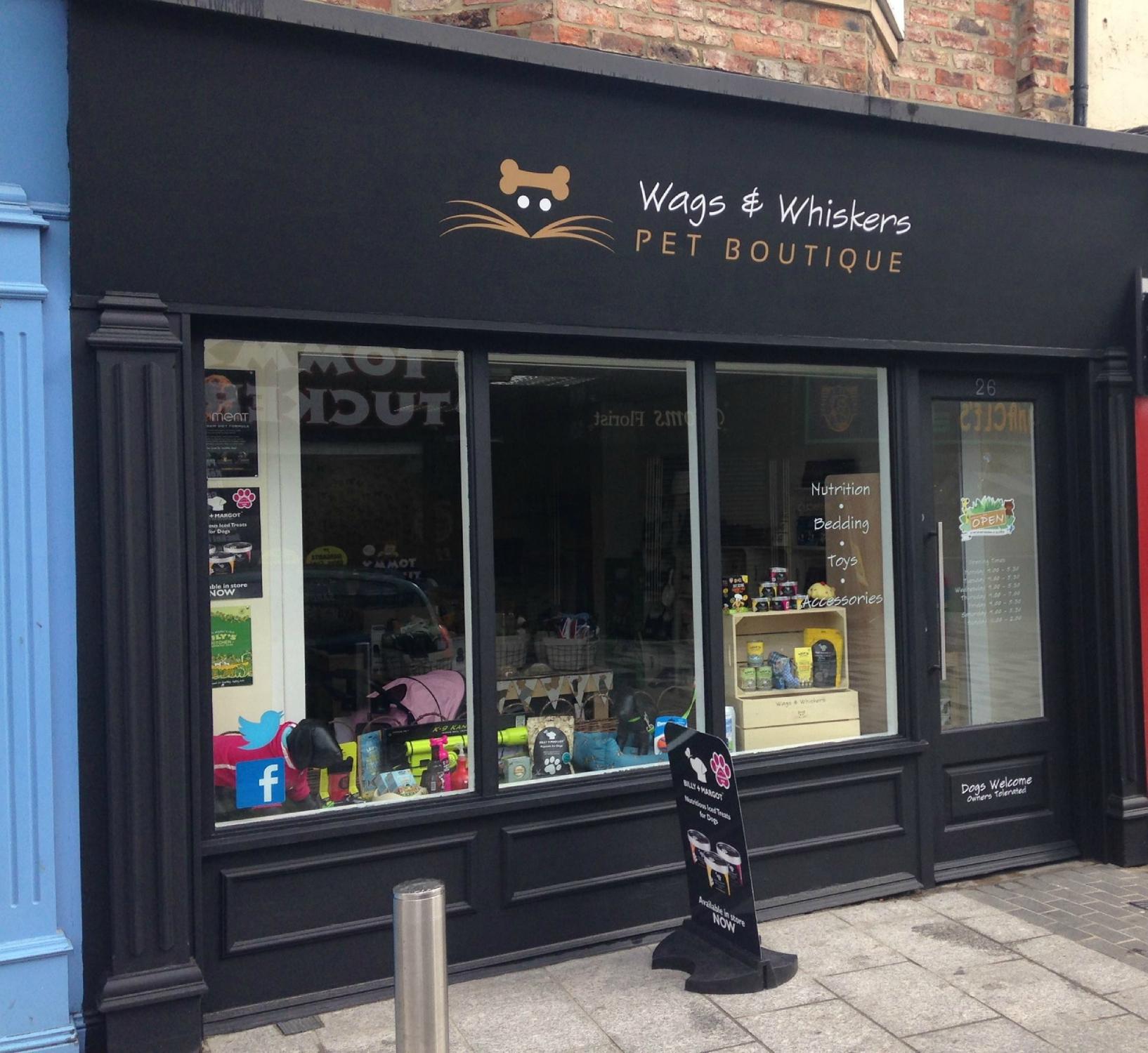 Dog boutique store