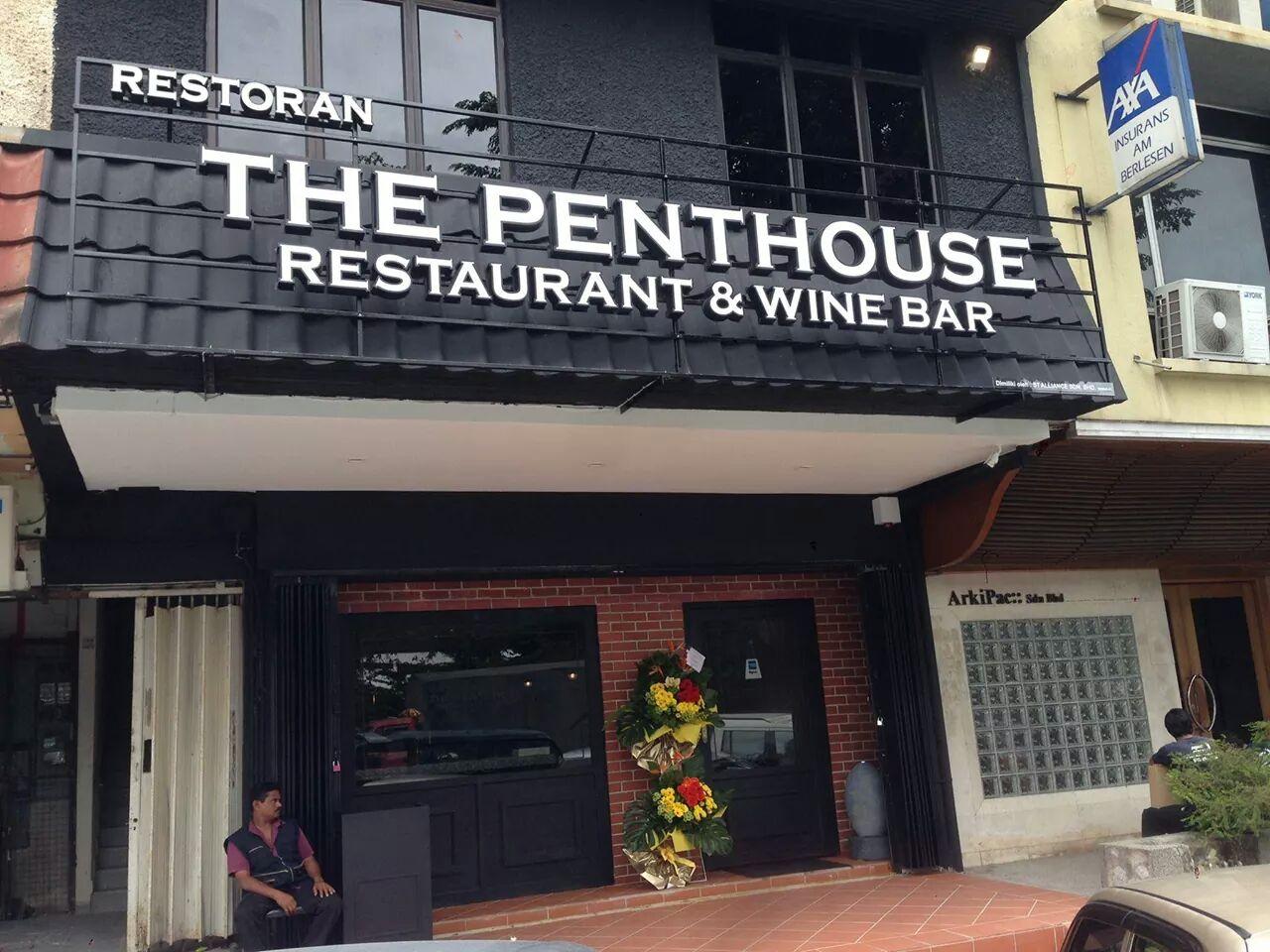 The penthouse restaurant discount