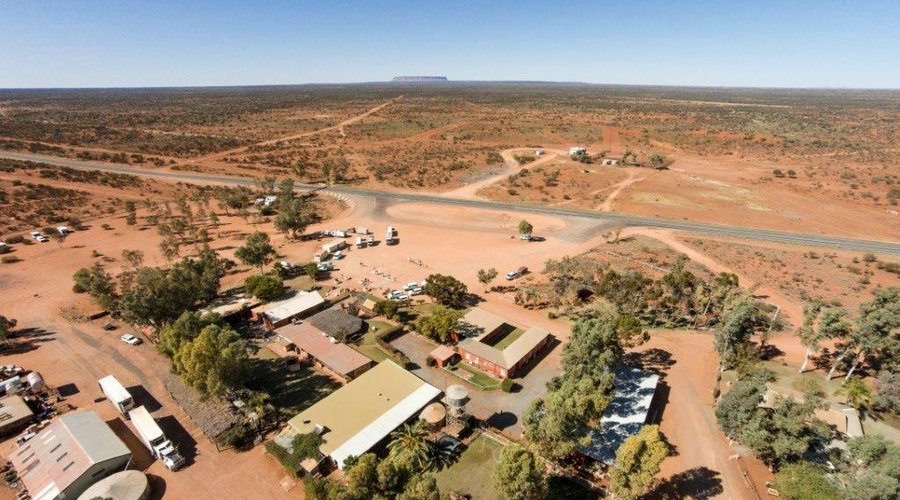 Curtin Springs Wayside Inn - Aerial shot