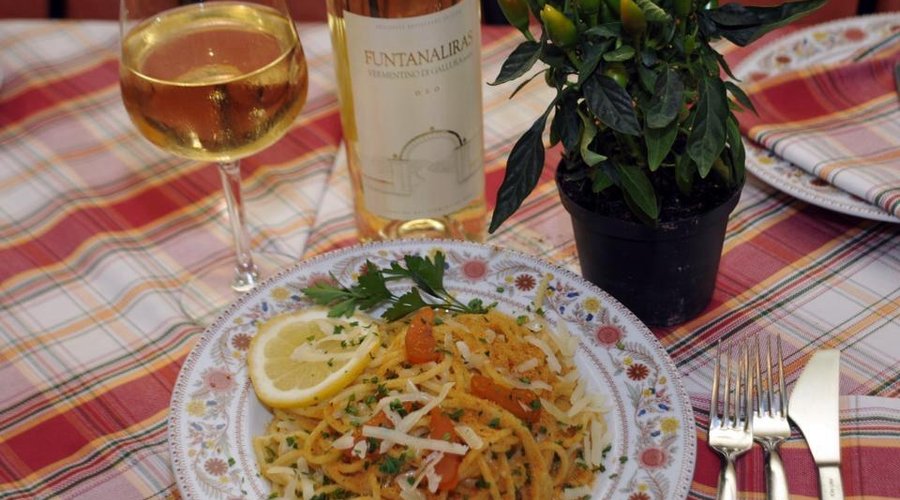 spaghetti con bottarga di muggine