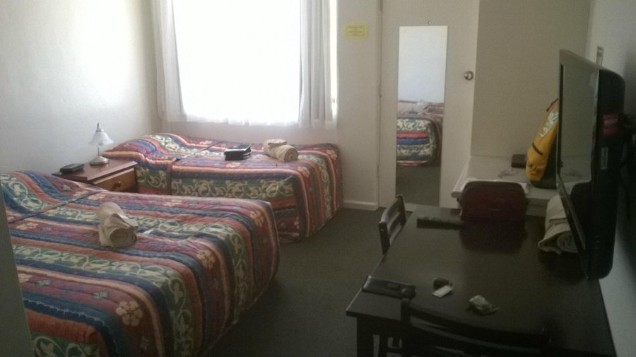 Our room looking to the door