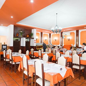 Restaurant at the Pinhal do Sol Hotel