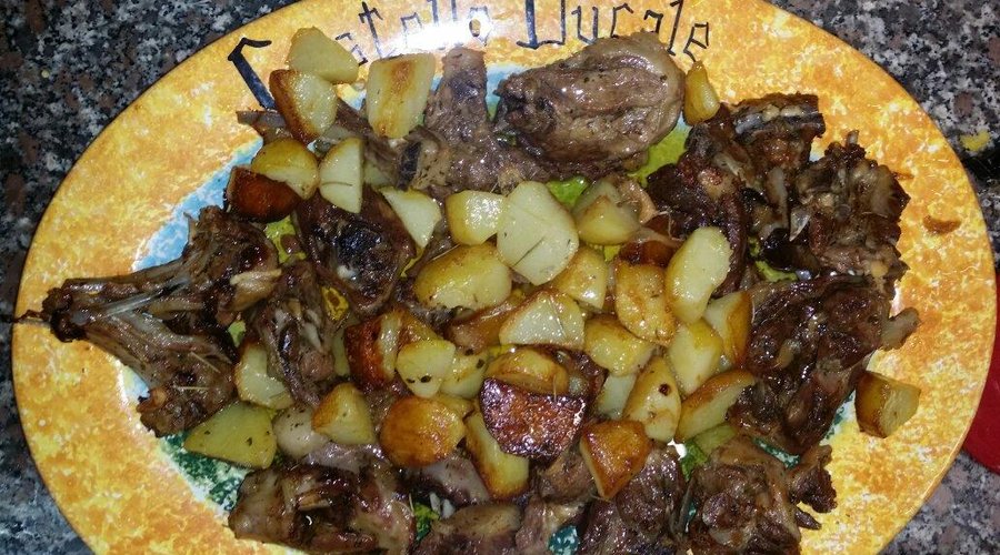 Capretto a l forno con patate