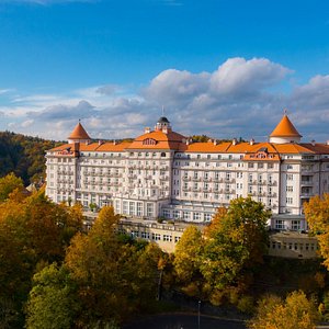 Spa Hotel Imperial in Karlovy Vary, image may contain: Housing, Building, Architecture, House