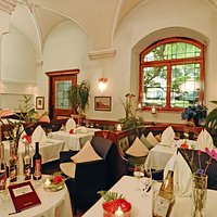Kreuzgwewölbe im Restaurant