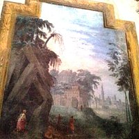 affresco San Rocco nella grotta
