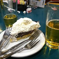 Chocolate Pie in the Cafe