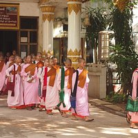 Buddhist nuns -Naga Cave Paya-