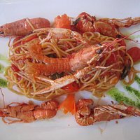 Spaghetti langustine