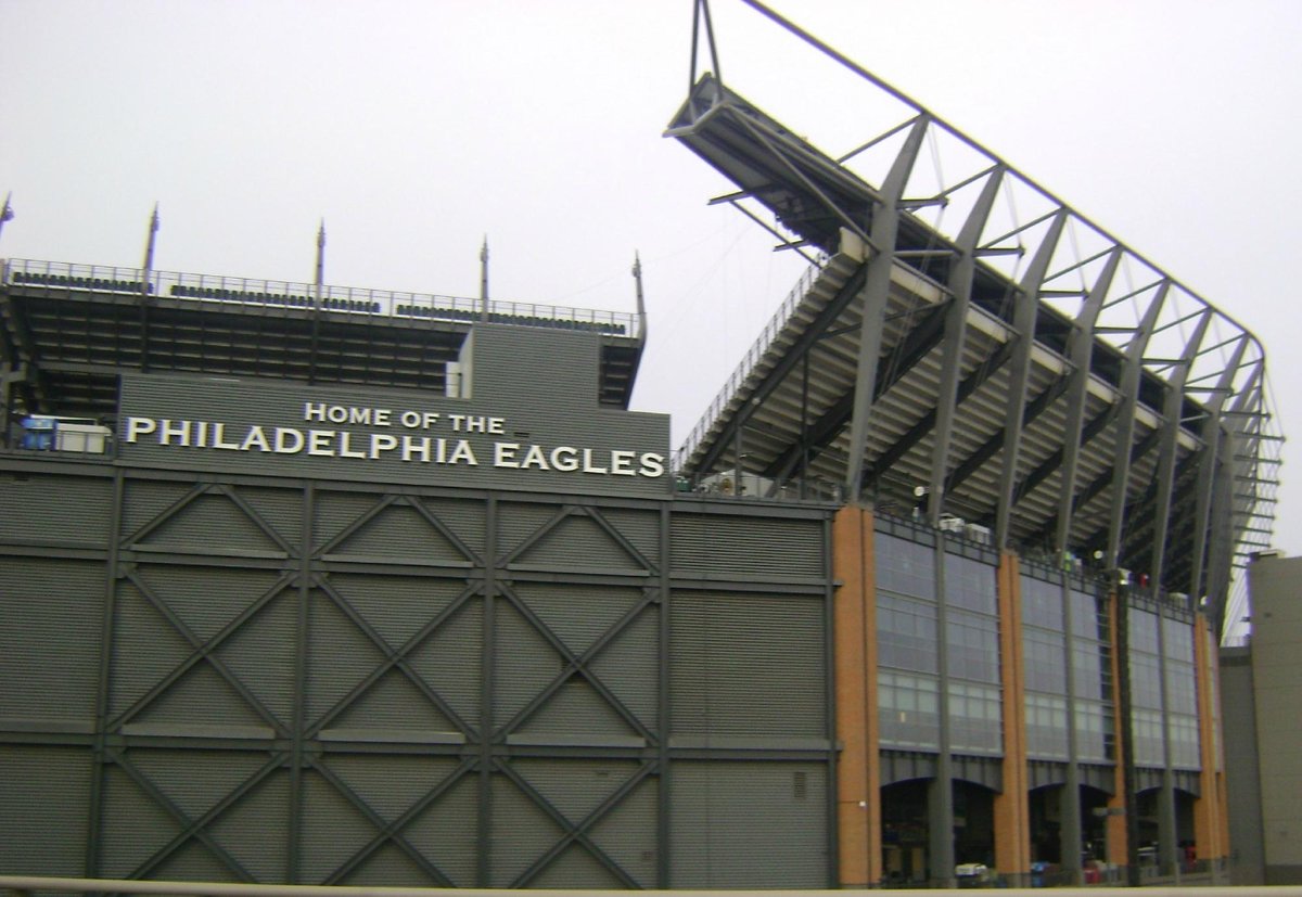 Ingresso para o jogo de futebol americano do Philadelphia Eagles