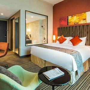 Park Avenue Changi Hotel in Singapore, image may contain: Office Building, Condo, City, Urban