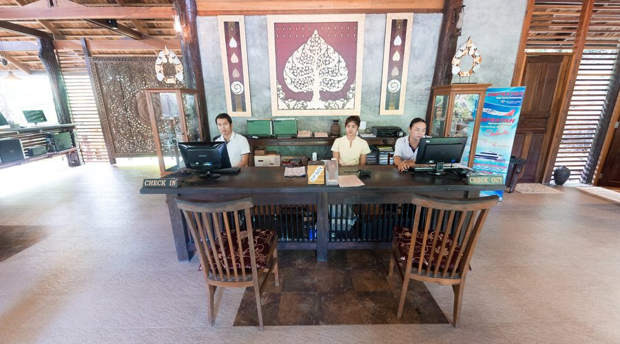 Front Desk at the Sensi Paradise